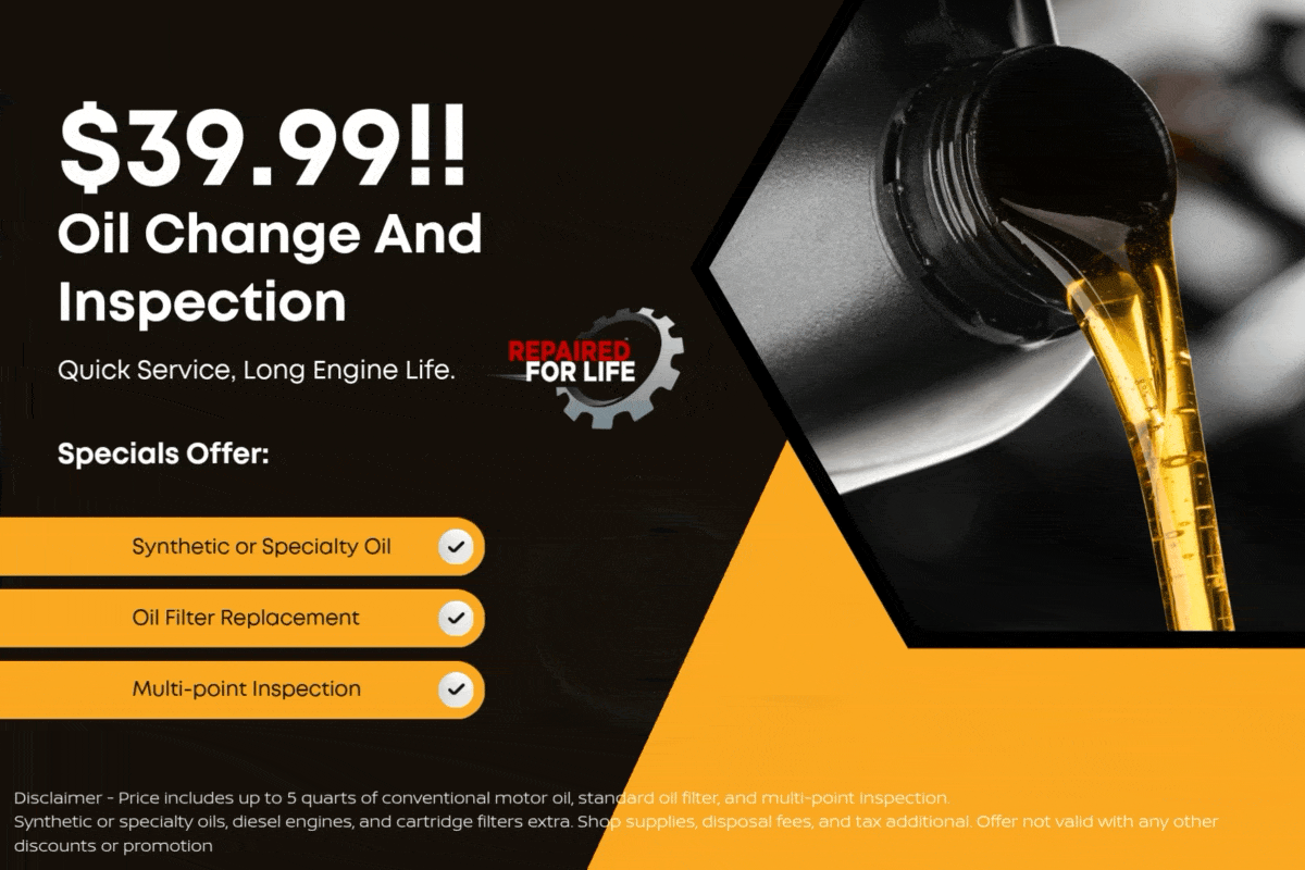 Oil Coupon $39.99