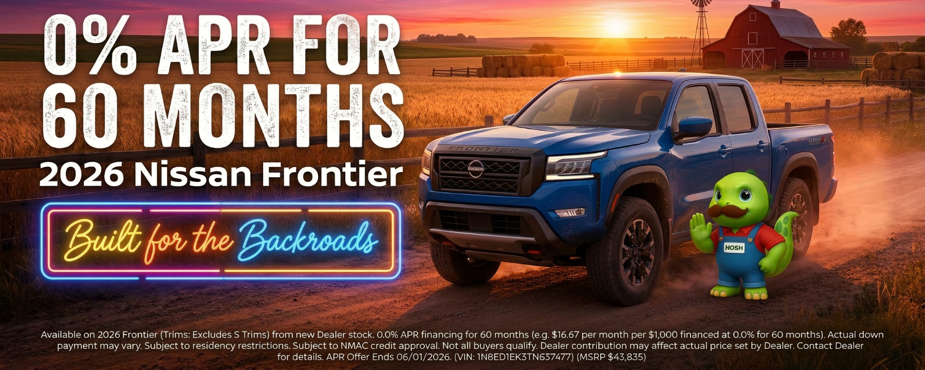 Nissan Frontier 2026